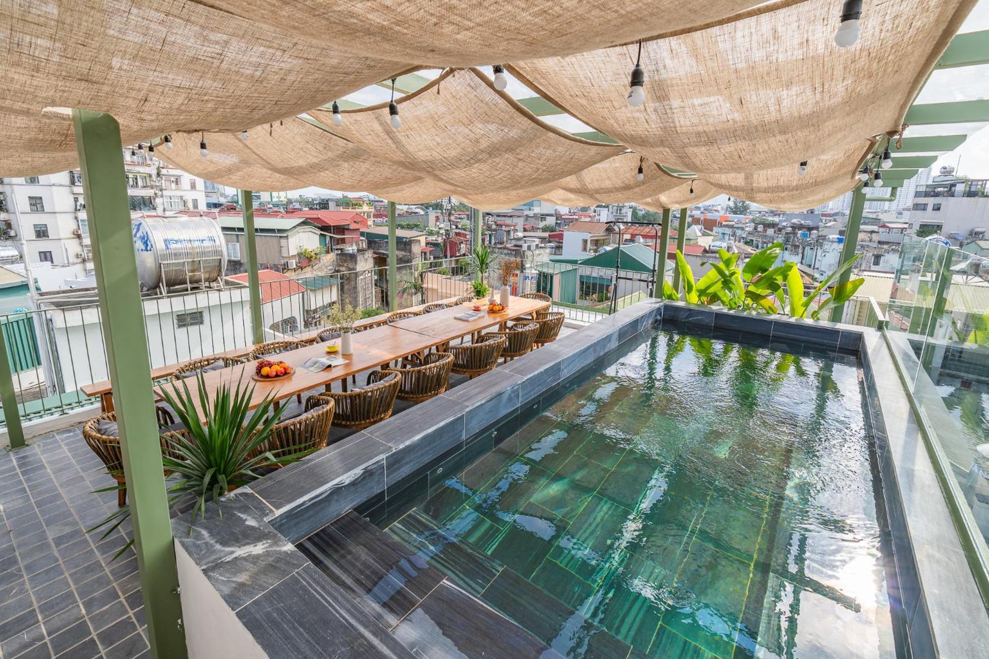 Location/Big Group/Private Villa With Pool And Kitchen Hanoi Esterno foto